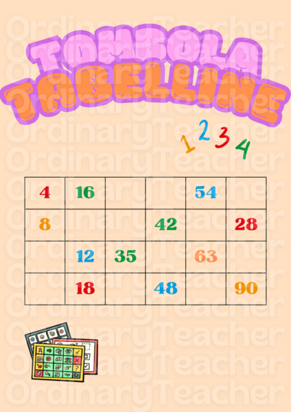 Tombola delle tabelline