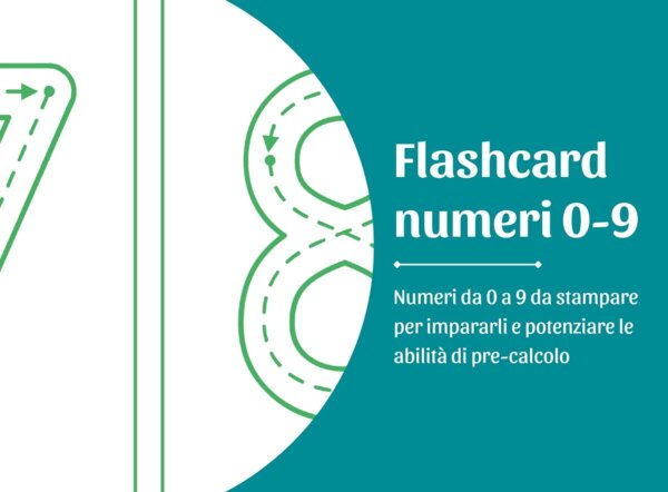 Flashcard numeri da stampare