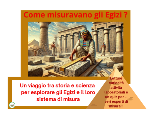 Come misuravano gli Egizi? un percorso interattivo per scoprire e per fare; classi 3-5