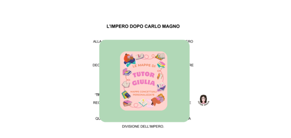 L'IMPERO DOPO CARLO MAGNO - RIASSUNTO