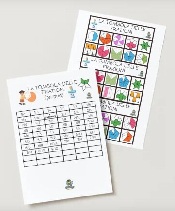 LA TOMBOLA DELLE FRAZIONI (proprie)