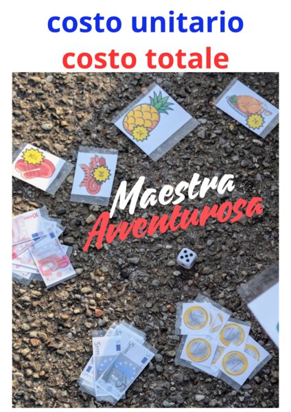 COSTO TOTALE COSTO UNITARIO SCHEDE DIDATTICHE CLASSE TERZA
