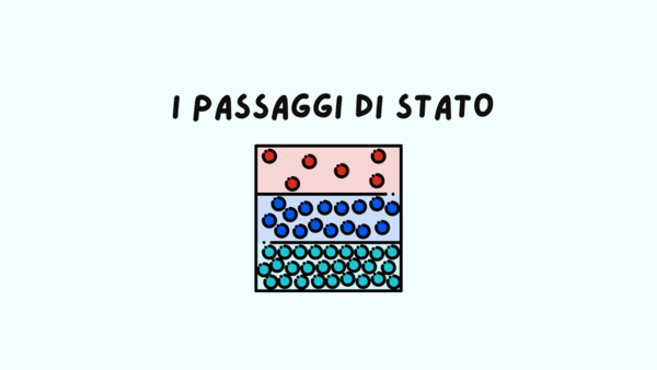 I PASSAGGI DI STATO
