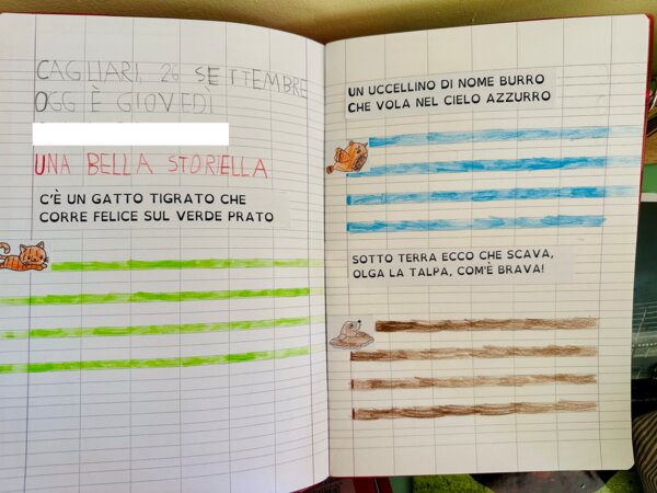 Storiella quaderno a righe