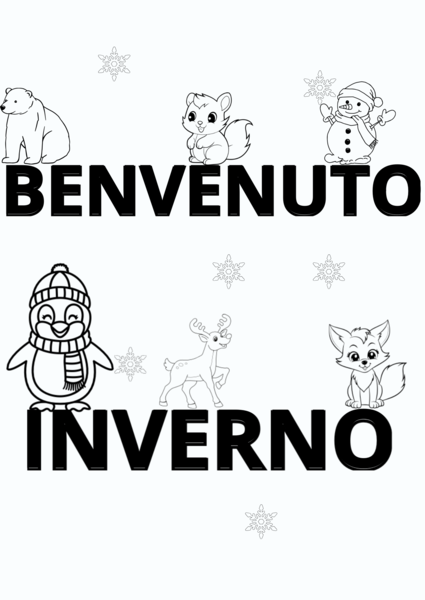 Benvenuto inverno