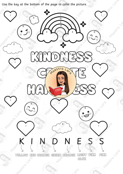 Kindness create happiness