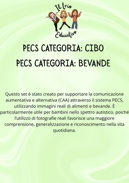 PECS: CIBO E BEVANDE