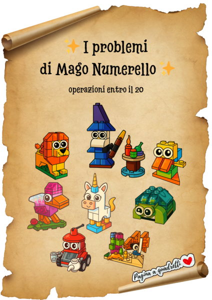 I problemi di Mago Numerello, operazioni entro il 20