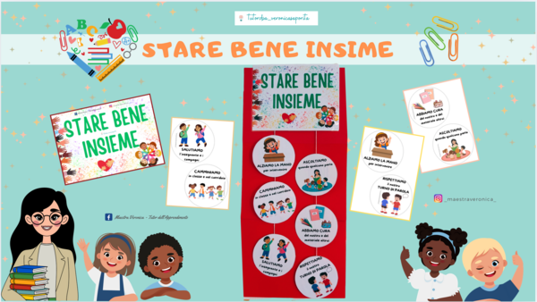 STARE BENE INSIEME (regole per la classe)