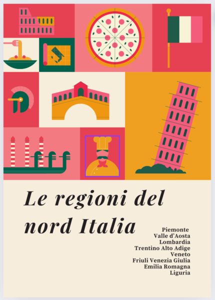 Approfondimenti regioni del nord Italia - geografia - classe quinta