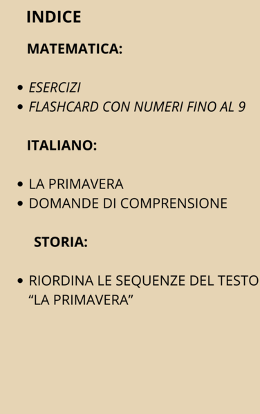 LA PRIMAVERA