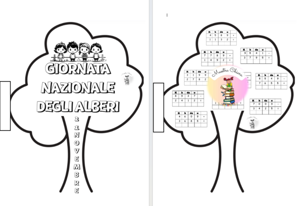 Attività di matematica per una terza/quarta primaria sulla giornata mondiale degli alberi