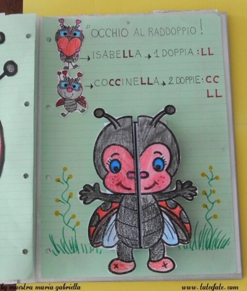 La coccinella delle doppie consonanti