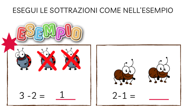 SOTTRAZIONI SIMPATICHE