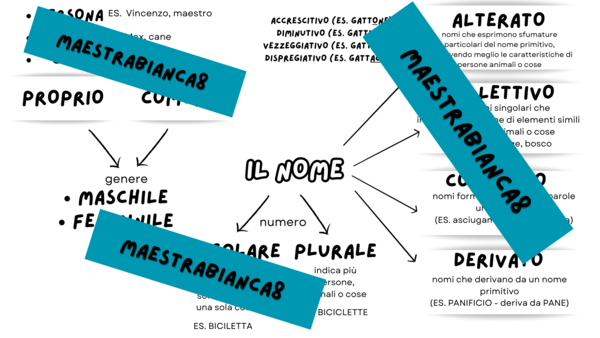 Mappa concettuale Schema NOME