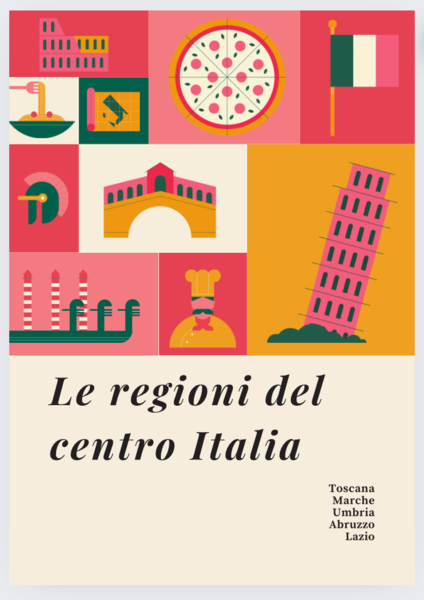 Approfondimento regioni del centro Italia - geografia - classe quinta