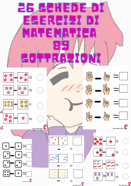 esercizi di matematica sottrazioni