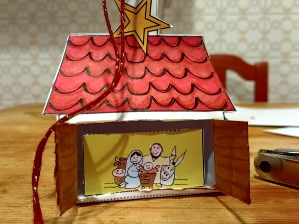 Piccolo Presepe da appendere