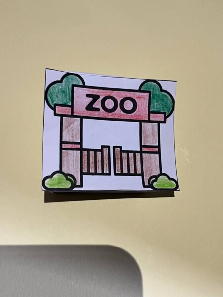 Lapbook a fisarmonica “Zoo ” – Inglese per la scuola primaria