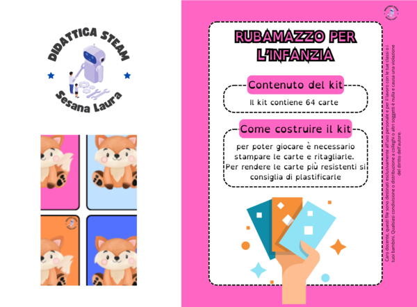 Carte rubamazzo infanzia e primaria