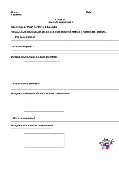 Verifica di geometria cl.3