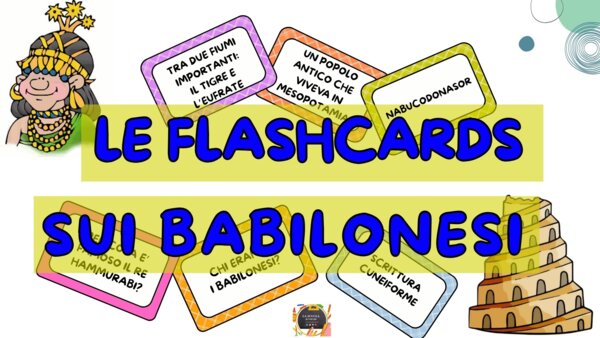 VIDEO QUIZ SUI BABILONESI CON LE FLASHCARDS