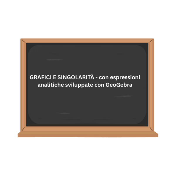 GRAFICI E SINGOLARITÀ - con espressioni analitiche sviluppate con GeoGebra