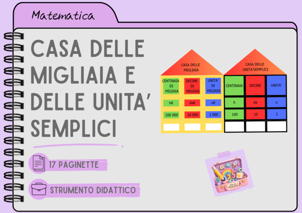 CASA DELLE MIGLIAIA E DELLE UNITA' SEMPLICI di Vita da Mammestra