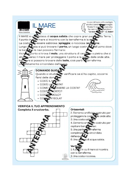 GEOGRAFIA: paesaggi d'acqua
