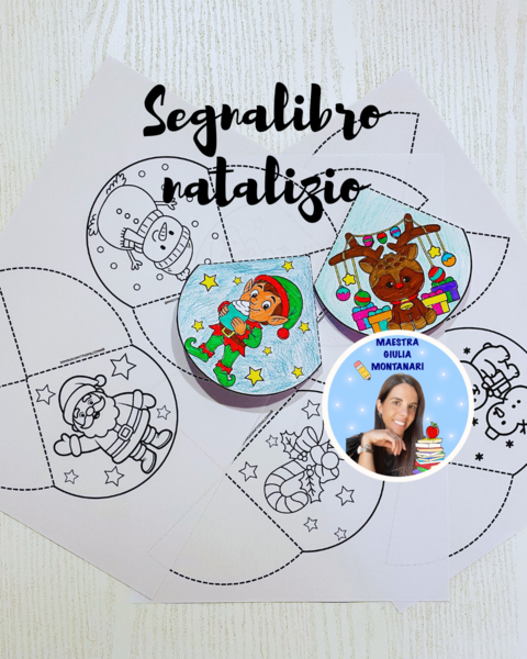 Segnalibro natalizio