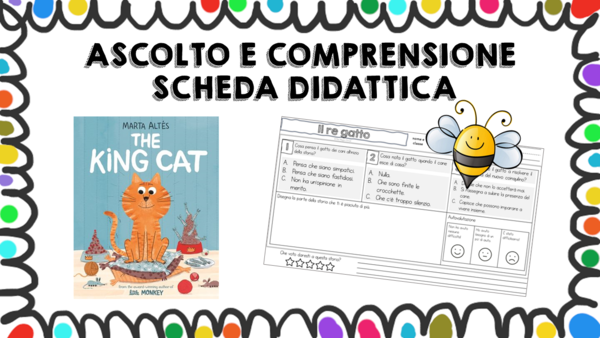 Il re gatto - scheda didattica comprensione