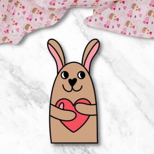 Lavoretti di San Valentino - animali con il cuore