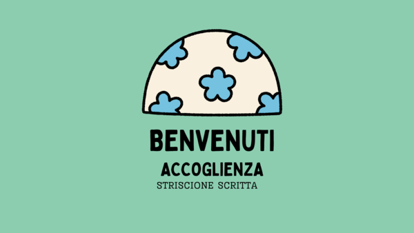BENVENUTI SCRITTA