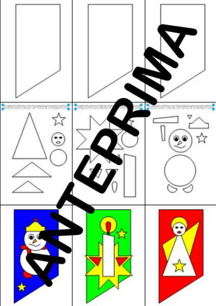 DECORAZIONI DI NATALE DA APPENDERE - SCUOLA PRIMARIA