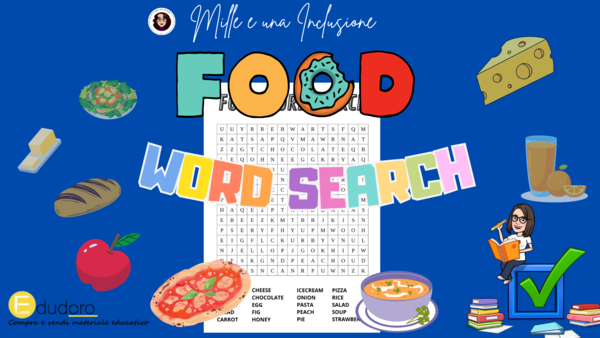 FOOD WORD SEARCH