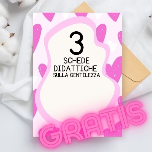 Schede didattiche sulla gentilezza