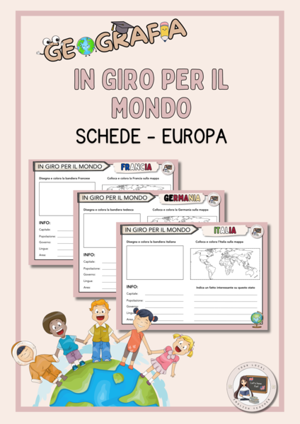 IN GIRO PER IL MONDO - EUROPA | SCHEDE DI GEOGRAFIA