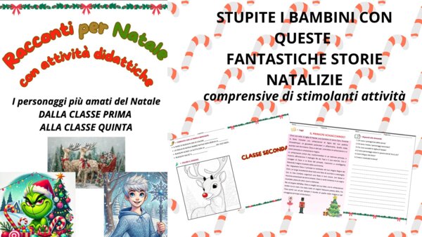 Racconti e attività sul Natale - dalla prima alla quinta elementare