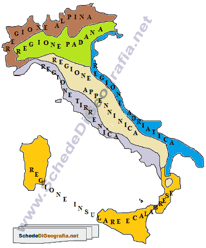 LE REGIONI CLIMATICHE IN ITALIA