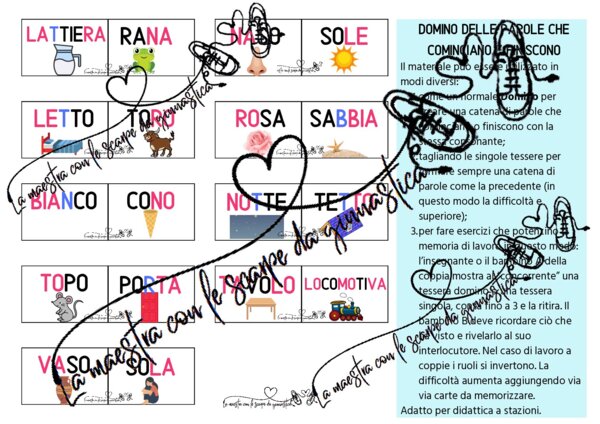 DOMINO Comincia e finisce con...