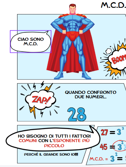 MCD e m.c.m SUPER EROI dei numeri!