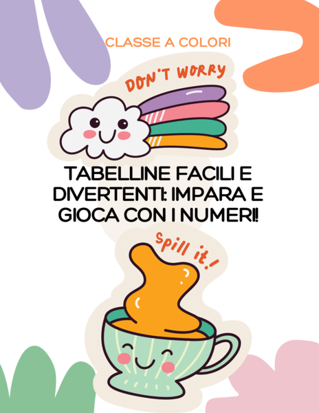Tabelline Facili e Divertenti: Impara e Gioca con i Numeri!