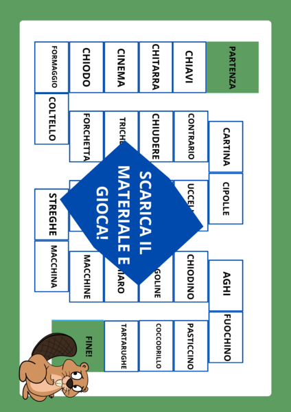 Gioco dell'oca suoni di C e G