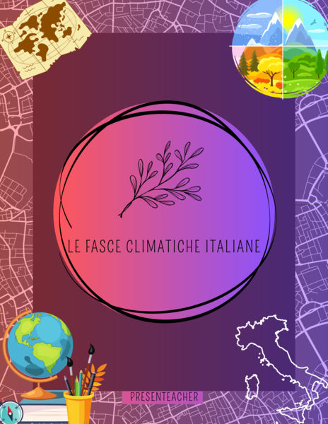 Kit Le fasce climatiche d'Italia