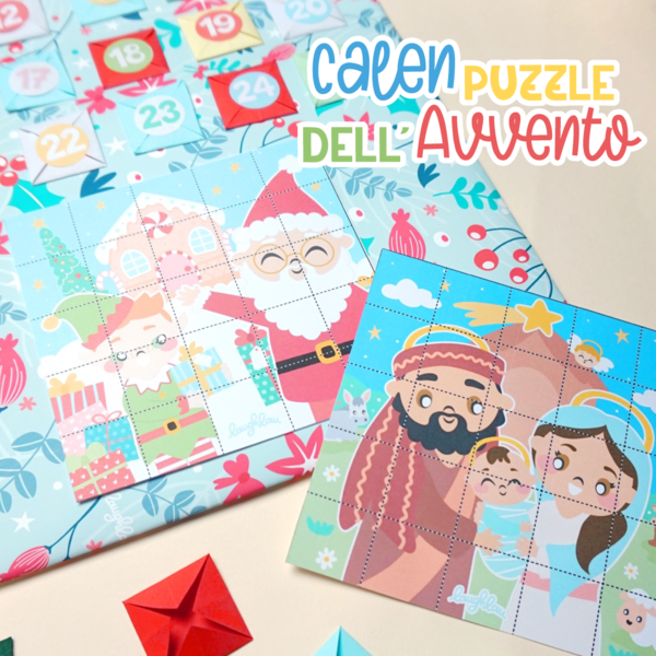CalenPuzzle dell'Avvento - calendario dell'Avvento
