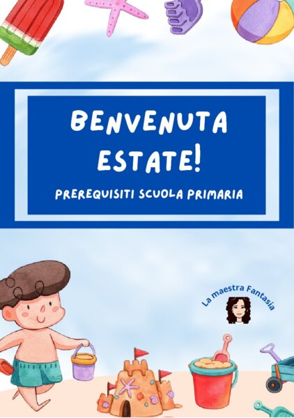 Activity book estate- Prerequisiti per la scuola primaria
