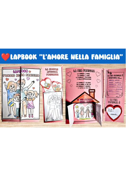 ❤️ Lapbook “L’amore nella famiglia”