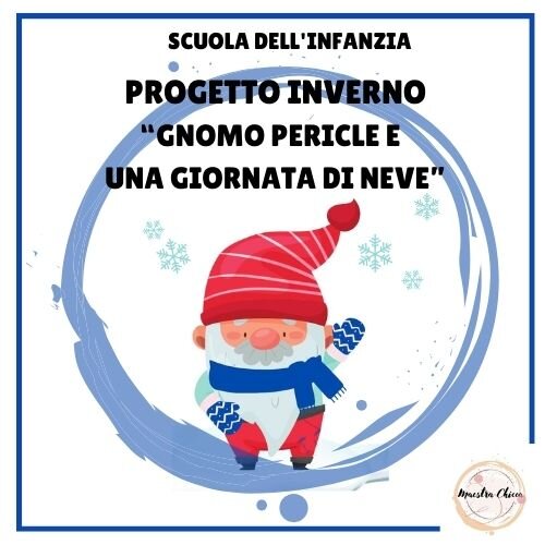 GNOMO PERICLE E UNA GIORNATA DI NEVE