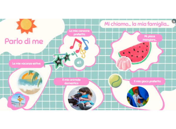 Presentazione interattiva "Mi presento" (accoglienza)
