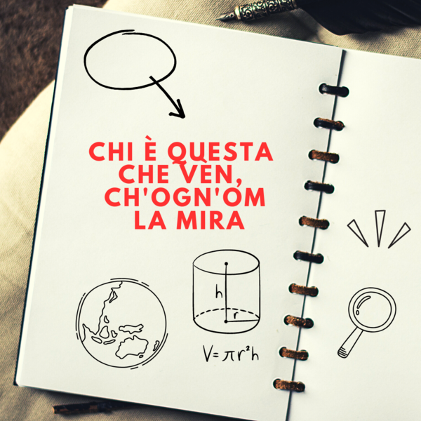 Chi è questa che vèn, ch’ogn’om la mira (trama)